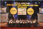 Công ty HUDLAND nhận giải Nhãn hiệu nổi tiếng Việt Nam năm 2015