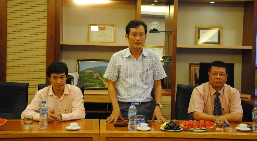 Ông  Ngô Văn Thanh- Giám đốc HUD2 phát biểu tại buổi lễ
